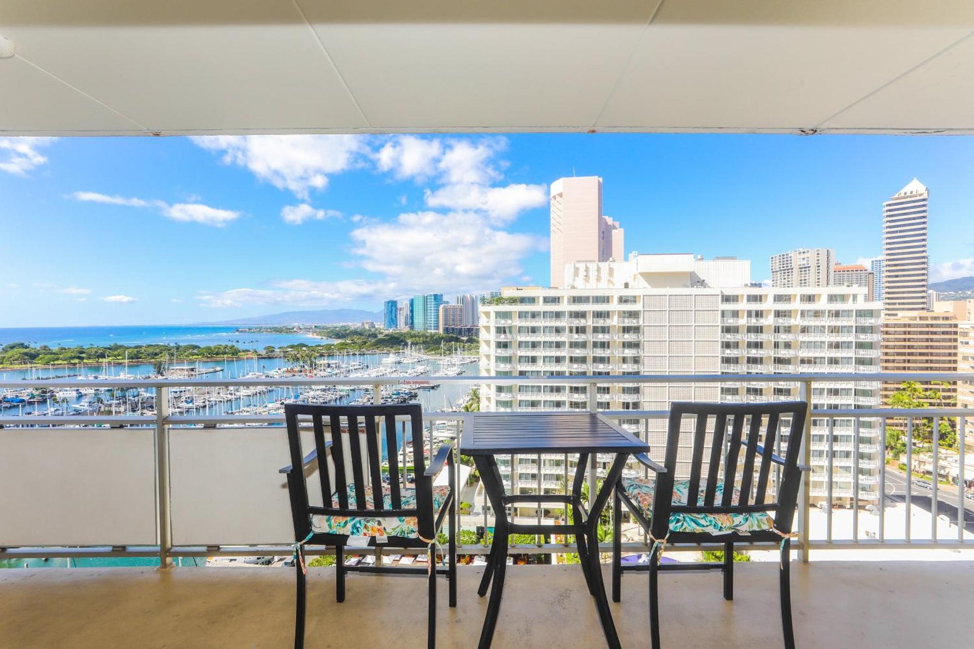Ilikai Tower 1533 Yacht Harbor View 1Br Leilighet Honolulu Eksteriør bilde