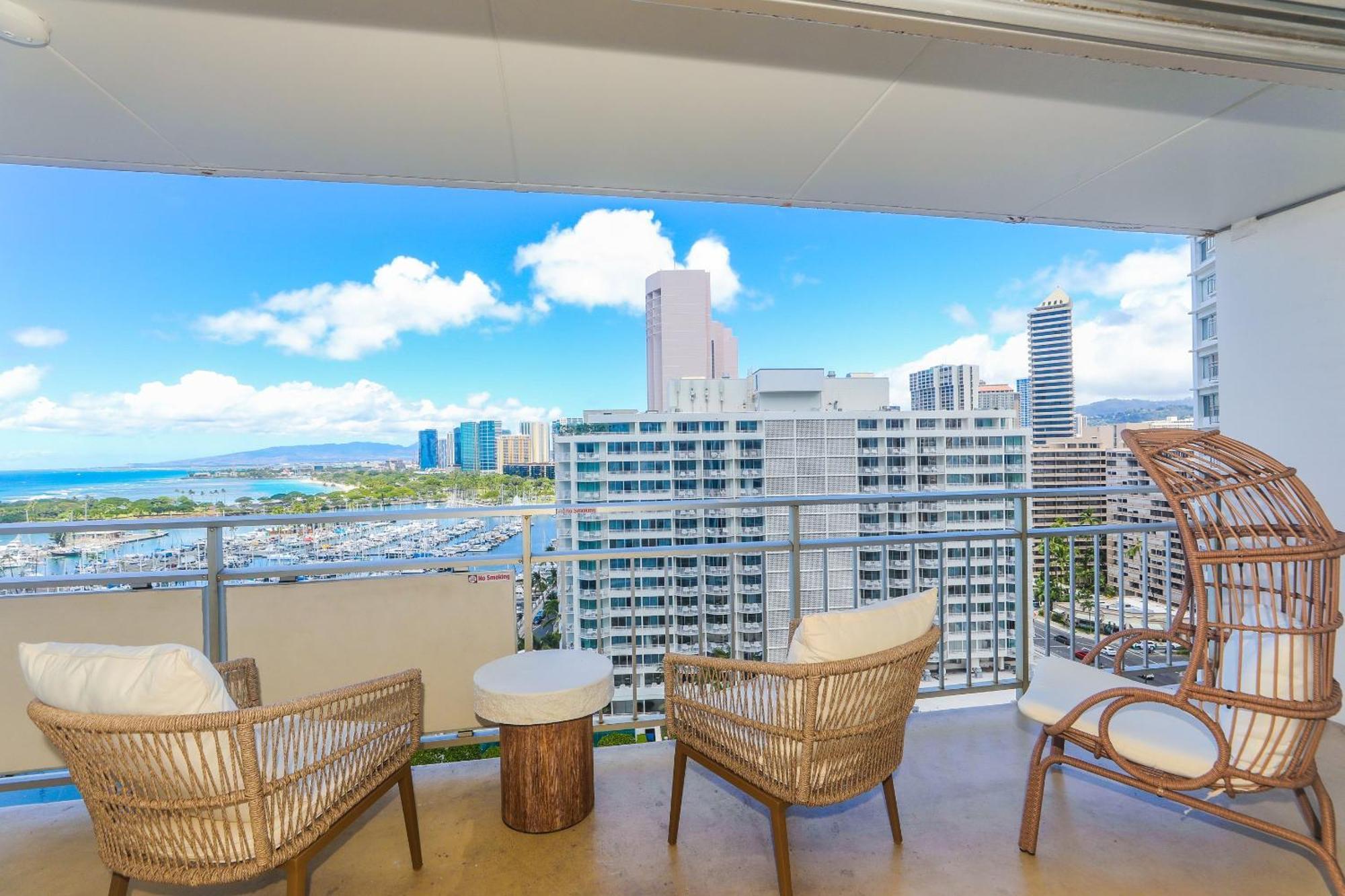 Ilikai Tower 1533 Yacht Harbor View 1Br Leilighet Honolulu Eksteriør bilde